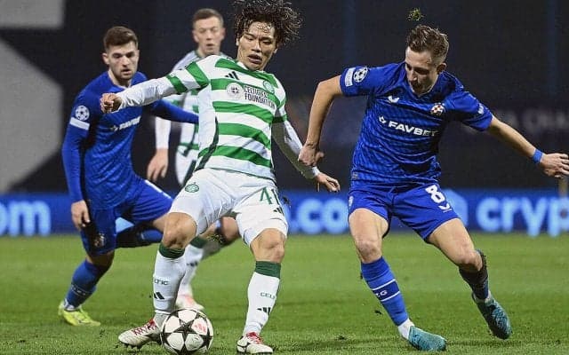 荻原欠場もセルティック日本人3選手は先発！　D・ザグレブvsセルティックは膠着のゴールレス【CL】