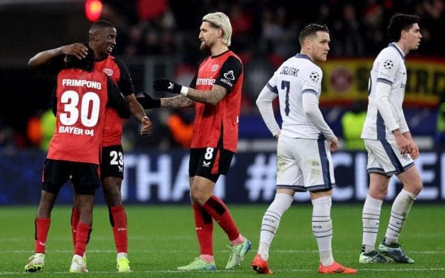 終盤のムキエレ弾で堅守インテルをこじ開けたレバークーゼンが暫定2位浮上【CL】