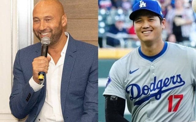 ジーターが即答した「オオタニ」に爆笑　タイプは真逆も…反響続々「どっちも凄い」