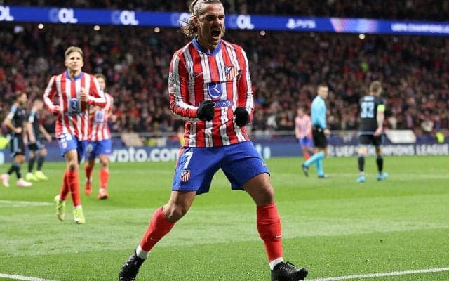 グリーズマン2発などで快勝アトレティコが公式戦10連勝！　競り勝ったリールは4勝目【CL】