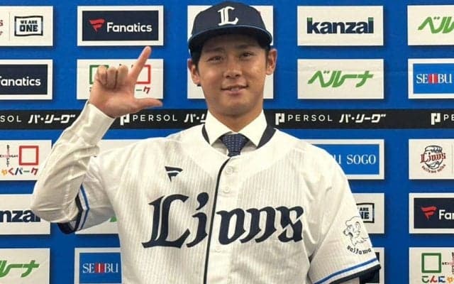 西武移籍の平沢大河が入団会見「キャリアハイを」　編成トップも期待「レギュラー候補」