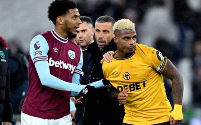 ウェストハム戦後に怒り心頭のウルブスMFレミナが主将剥奪