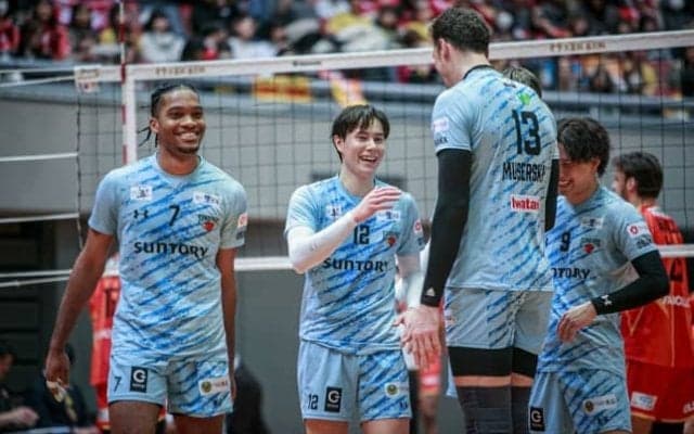 【バレー】男子はサントリー、WD名古屋、日鉄堺BZ、大阪B、女子は岡山、姫路、SAGA久光、大阪MVが準決勝に　天皇杯・皇后杯ファイナルラウンド