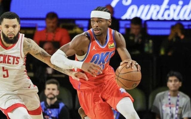 SGAが32得点を挙げてサンダーがロケッツを撃破…NBAカップ決勝でバックスと激突