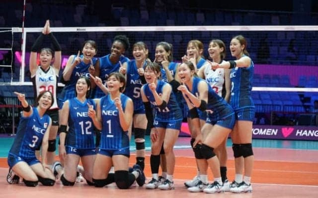 【バレー】NEC川崎、ベトナムのクラブをストレートで下し、白星スタート　女子世界クラブ選手権大会