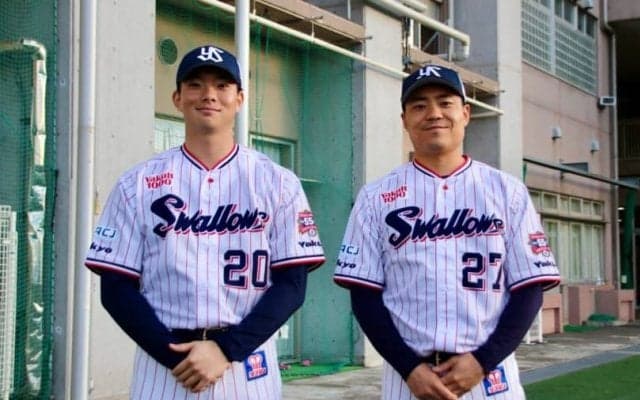 「ＪＥＲＡセ・リーグ CHALLENGE 次世代支援 プロジェクト」ヤクルト・中村悠平捕手＆木澤尚文投手が都内小学校を訪問！【PR】