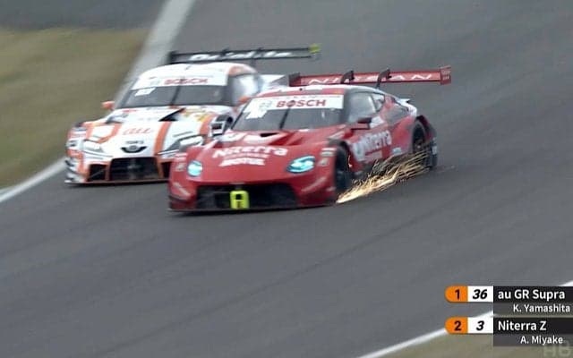 危機一髪！Zがスープラを豪快追い抜き→オーバーランで「止まりきれなかった」 手に汗握る“超高速バトル”の一部始終