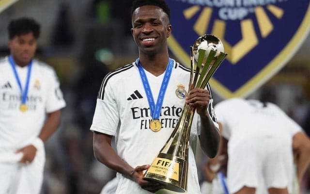 「本当に特別な一週間」初代王者に貢献で個人賞総なめのヴィニシウス、「このユニフォームで歴史を作り続けられることを願っている」