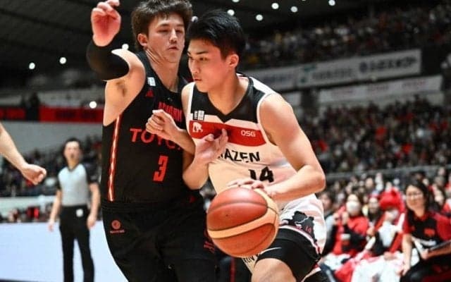 三遠の湧川颯斗が今シーズン初先発…テーブス海とのマッチアップで5スティールの殊勲