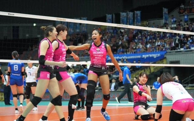 皇后杯全日本選手権　姫路が逆転勝利でフルセットの接戦を制し初優勝