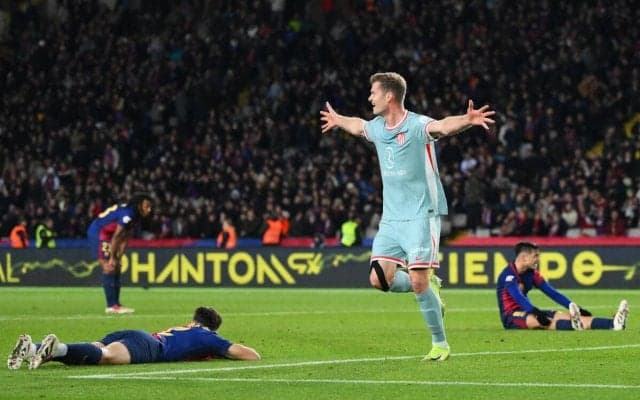 同勝ち点で並ぶ頂上決戦はバルセロナ優勢もアトレティコがセルロートのラストプレー弾で劇的逆転勝利【ラ・リーガ】