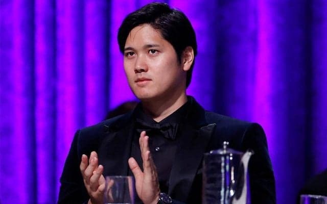 蘇る大谷翔平の“黒ドレス”「パツンパツンになっちゃって」　式典待ちきれず…ファン回顧