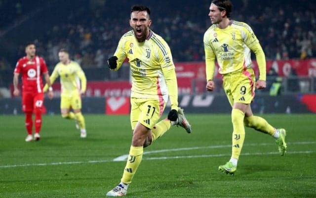 ニコラス・ゴンサレスの公式戦連発弾でユベントスがモンツァに競り勝ち5戦ぶり白星【セリエA】