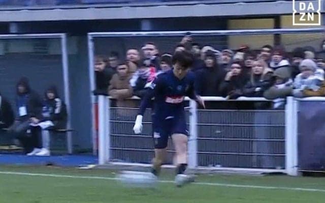 “90秒”で結果を！？ 中村敬斗、“ファーストタッチ”でアシスト！“絶品クロス\"に感嘆の声「流石すぎ」「いきなりかよ」