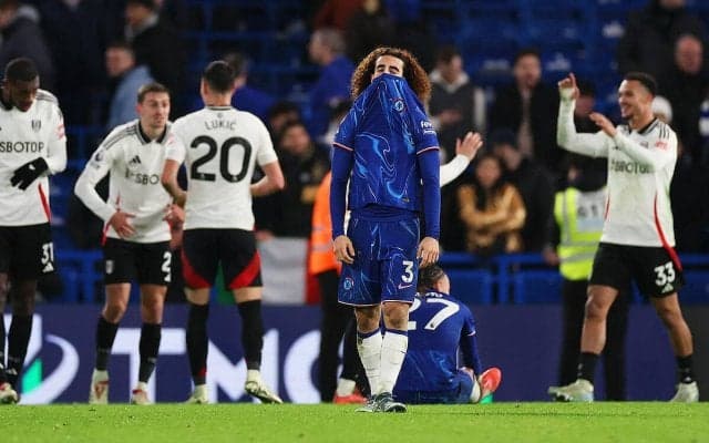 フルアムに劇的ブリッジ初攻略許したチェルシー、厳しい逆転負けで公式戦13戦ぶり黒星に…【プレミアリーグ】