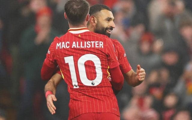 プレミアリーグ17戦16発でリバプールを牽引するサラー｢重要なのはチームが勝つこと。今季は本当に優勝したい｣