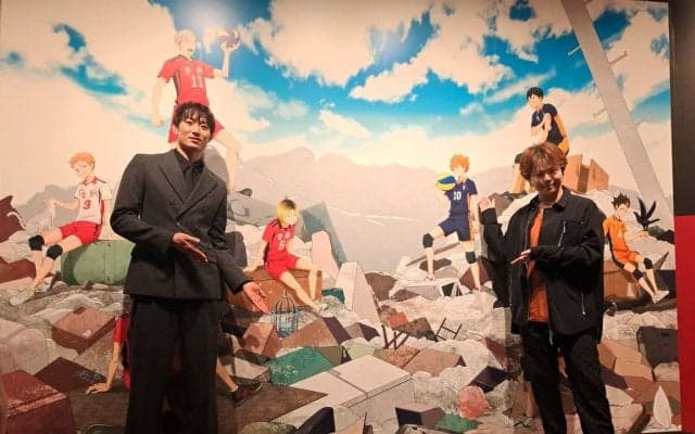 「必ず来たほうがいい」と柳田将洋　『劇場版ハイキュー!! ゴミ捨て場の決戦』展がスタート