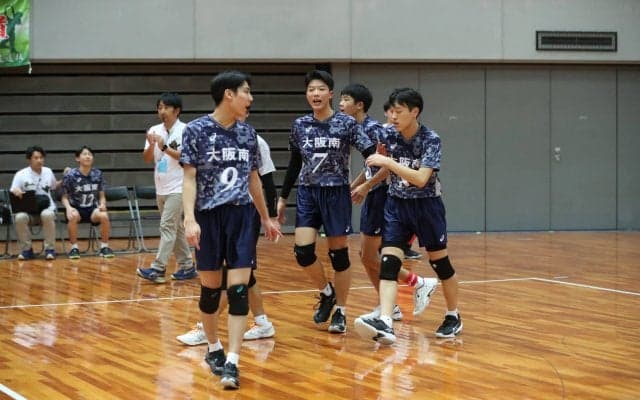 地元大阪南が3戦連続のストレート勝ちで準決勝へ【JOCジュニアオリンピックカップ男子】