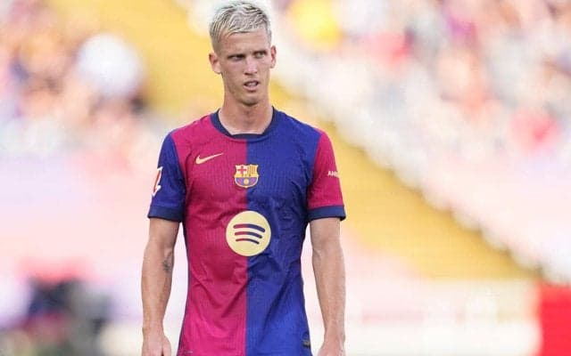 ダニ・オルモをプレミアのクラブが注視？ バルサの訴え却下で、2025年はプレーできないことが濃厚に