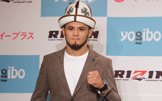 【RIZIN】“試合決定率100％”のシェイドゥラエフ、スタミナにも自信「いつもウォームアップで試合が終わる」