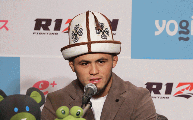 【RIZIN】キルギスの無敗戦士、タイトル戦「鈴木千裕 vs. クレベル」は王者の勝利と予想　「チャンスがあれば、1日で2人と戦える」