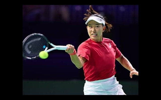  内島萌夏 今季初戦は黒星 