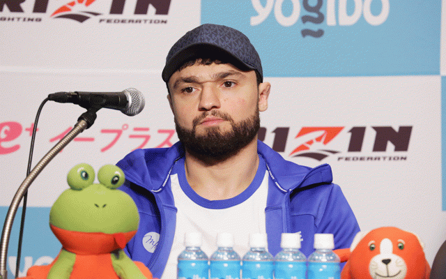 【RIZIN】ケラモフ、“二階級同時制覇”へ意欲　サトシ戦でも「グラウンドでも絶対に優勢を保つ」