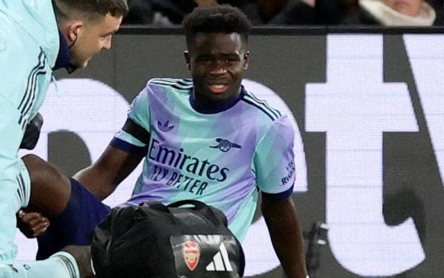 「リカバリーは始まっている」2カ月以上離脱のサカ、病床からメッセージ「より強くなって戻ってくる！」