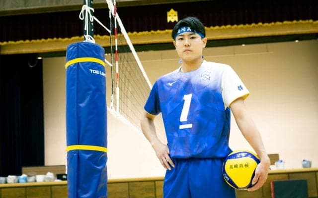 春高バレー26年ぶりの出場を決めた進学校：高崎高（男子） ただひとりの3年生、幾多の思いを胸に臨むキャプテン岩井将人