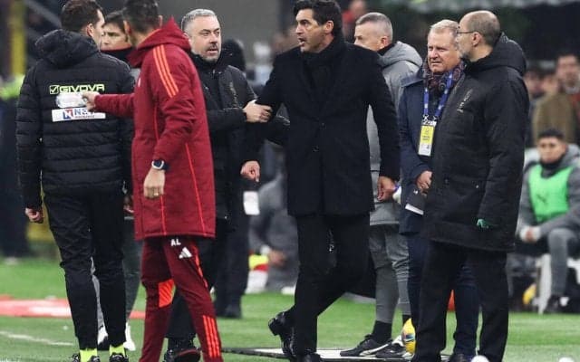 ローマ戦退席処分のフォンセカ監督、ミランが解任を通告か