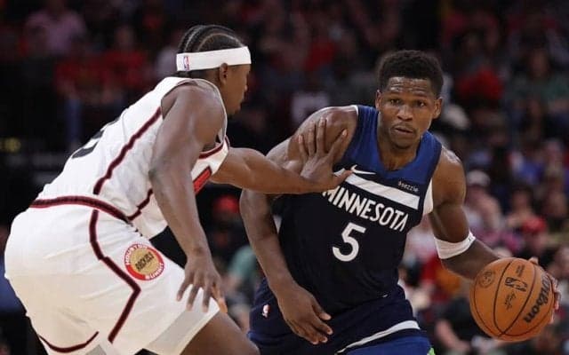 今季だけで4度目…NBAがウルブズのアンソニー・エドワーズへ10万ドルの罰金処分