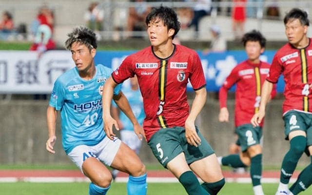 J3入会の高知、最終ライン中枢の22歳DF田辺陽太が2025シーズンも水戸からレンタル加入「来季はさらに自分の力を発揮」
