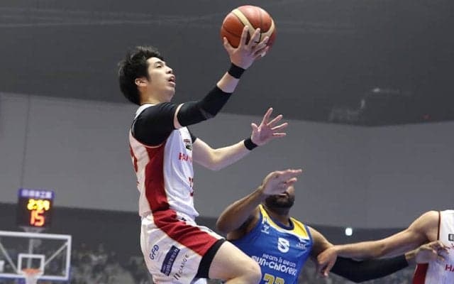 越谷アルファーズが滋賀レイクスに連勝… 笹倉怜寿が今シーズン最多20得点