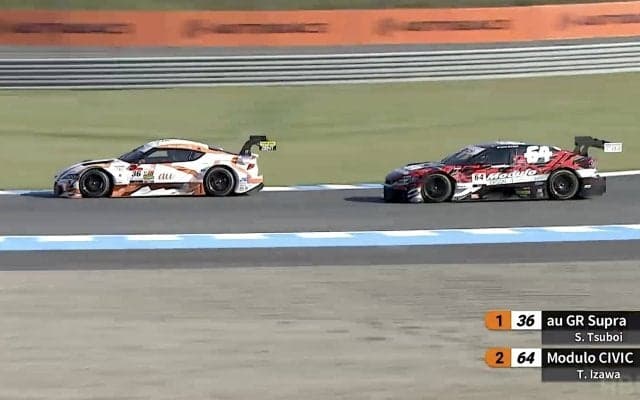 激重ハンデのGRスープラが衝撃の急加速…“たった7kgの”シビックを一瞬で交わした瞬間「一番重いのに」視聴者驚愕