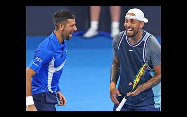 ジョコ/キリオス組の試合に会場大熱狂