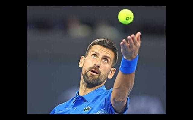  ジョコビッチ 完勝で初戦突破 