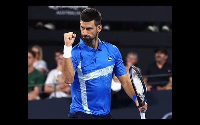  ジョコ 初戦白星「新年祝う」 