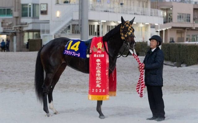 【東京2歳優駿牝馬】大晦日は前年比ダウン…プラウドフレールが快勝