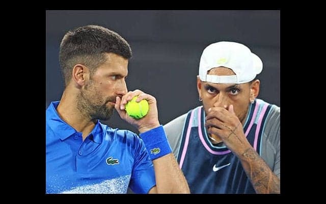  ジョコ/キリオス組 惜敗も会場沸く 