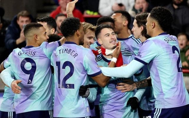 ブレントフォードに逆転勝利のアーセナルが新年初戦を制し2位キープ【プレミアリーグ】