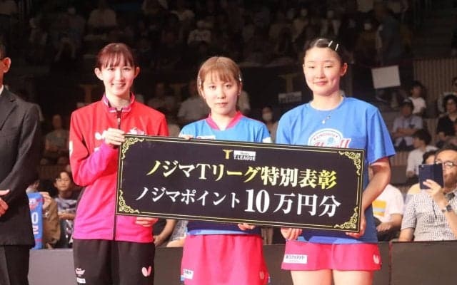 平野美宇、張本美和が躍動で首位のKA神奈川が早田ひな復帰の日本生命と激突　2025年初陣でパリ五輪メンバーが競演なるか【Tリーグ】