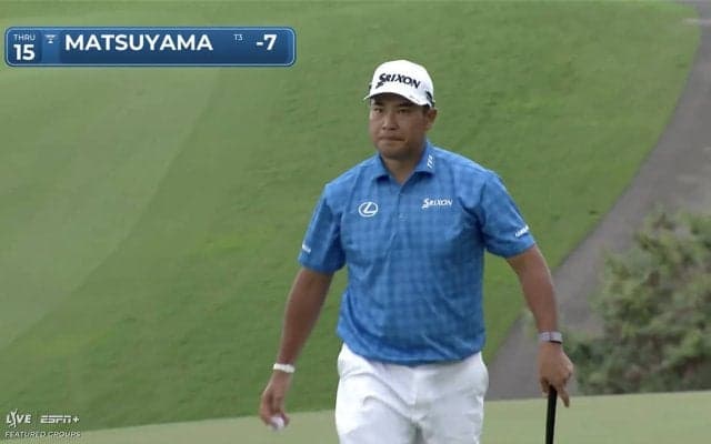 【動画】松山英樹2025年初イーグル！8アンダーで2位タイ発進【2024ザ・セントリー1日目】