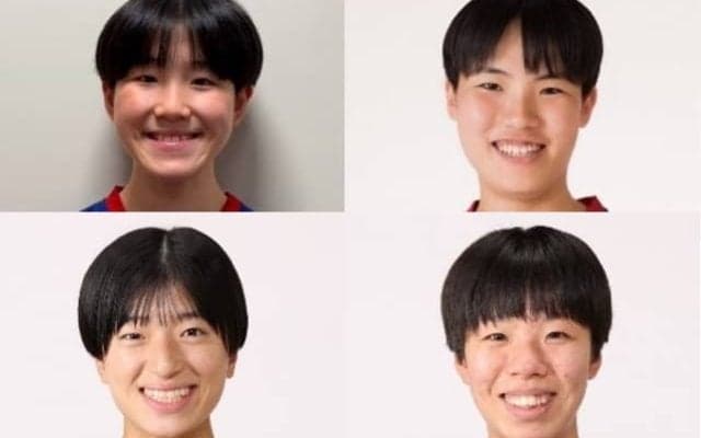 【バレー】刈谷　北川美桜（松山東雲高）、中田藍美（下北沢成徳高）、西川凜（金蘭会高）、山内志織（駿台学園高）の内定を発表　SV女子
