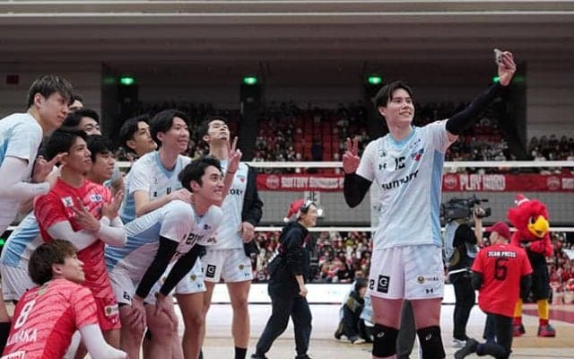 【バレー】サントリー・髙橋藍 パリ五輪を経験したことで見えてきたもの　SV男子会見