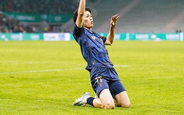 中村敬斗が今季7点目で先制もS・ランスは逆転負けで5戦未勝利…フル出場の伊東純也はピンポイントクロスで見せ場【リーグ・アン】