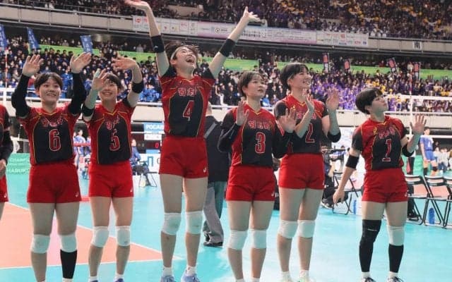 春高バレー　習志野の快勝発進導いたU18日本代表・結束美南24点　身長173センチも最高到達点は300センチ「去年の借りを返せるのは自分しかいない」
