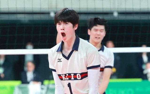 春高バレー　慶応、捻挫＆骨折のセッター松田悠冬主将で逆転勝利「プレー時間が少ない中でも貢献できる準備をしていた」