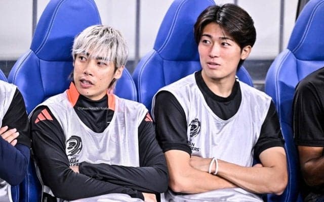 「ひぇ〜！めっちゃ可愛い」伊東純也＆中村敬斗の「2人並んでのドラえもん姿」が「可愛すぎるでしょ！」と絶賛！「めっちゃ目まんまるで可愛い!!」と伊東の表情にも注目集まる