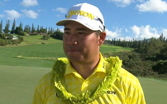 松山英樹「バーディを重ねないと厳しい戦いになると思った」　通算35アンダーでザ・セントリーを制す