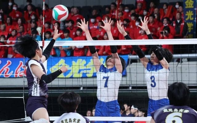 春高バレー、奈良文化が2回戦敗退　目標のベスト16ならず「持てる力を全て出し切った」